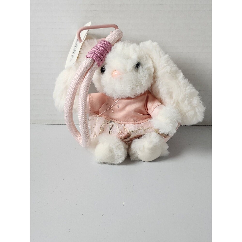5" Rabbit Plush Keychain
